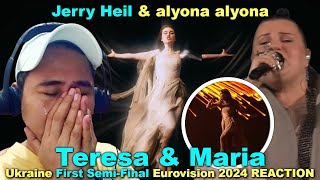 Jerry Heil & alyona alyona - Teresa & Maria - Ukraine First Semi-Final Eurovision 2024 REACTION