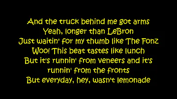 N.E.R.D. ft Rihanna - Lemon (Lyrics On Screen)