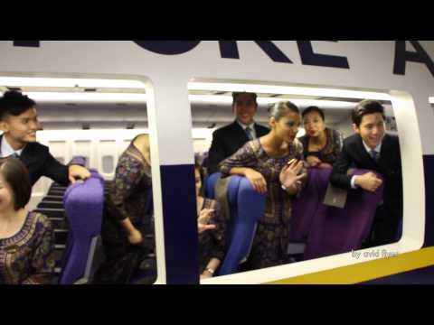 A look at Singapore Airlines Cabin Crew (Singapore Girl) Service Training