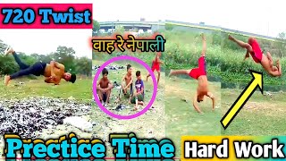 720 Twist & Hard Work Practice | By Arun Combo