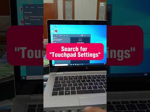 how to disable laptop touchpad on windows #touchpad #laptop #windows