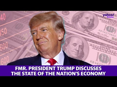 Fmr. President trump discusses the state of the nation’s economy