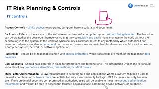 IT Controls [CPA Prep]