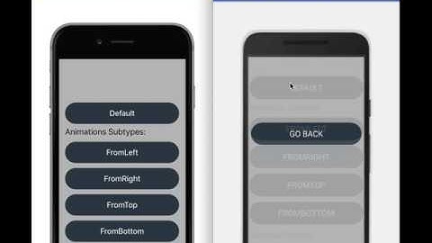 Animation NavigationPage for Xamarin.Forms