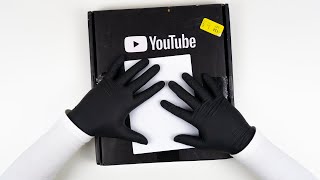 Unboxing My Youtube Silver Play Button Thank You - Asmr