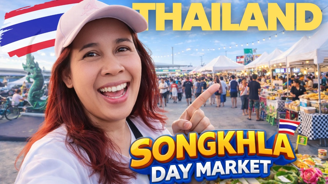 Thailand’s Most Surprising Market! Songkhla Day Market Street Food Tour | I was Sock