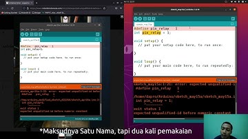 Error Arduino : Expected Unqualified-id Before Numeric Constant