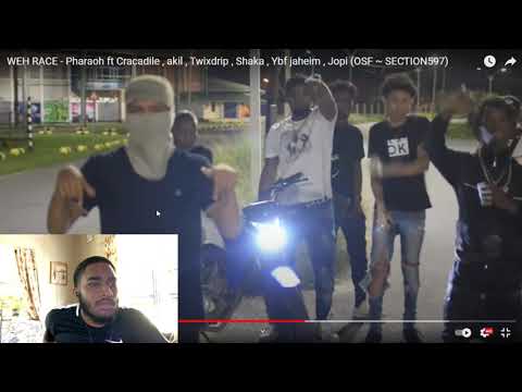 A VIDEO E HAT MI AI !!!WEH RACE - Pharaoh ft Cracadile , akil , Twixdrip , Shaka REACTION