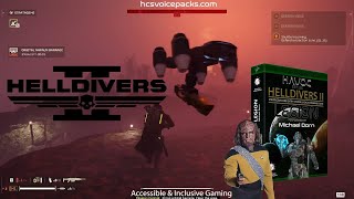 Helldivers 2 - Chemical Warbond & Napalm Barrage Voice Commands