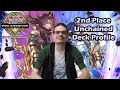 2nd place ots championship unchained deck profile ft omar saarloospostlede