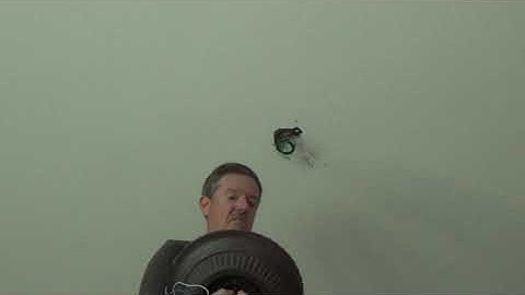 How to Fix Ceiling Fan Clicking/Wobbling for Dummies...Part 9  Hanging Motor Unit/Connecting Grounds