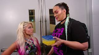Full Segment 1080Phd Wwe Raw 010118 Alexa Bliss & Nia Jax Backstage Segment