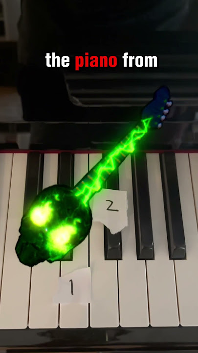 How to play the soul guitar x move el diablo from blox fruits on piano #bloxfruits #roblox #piano