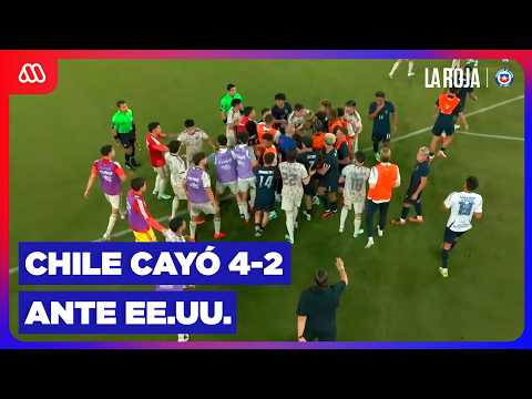 CHILE COULDN'T DO IT! La Roja fell to the U.S. and ended a difficult night