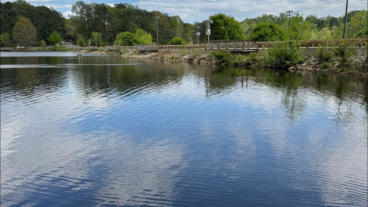 Kayak bass fishing in metro Atlanta