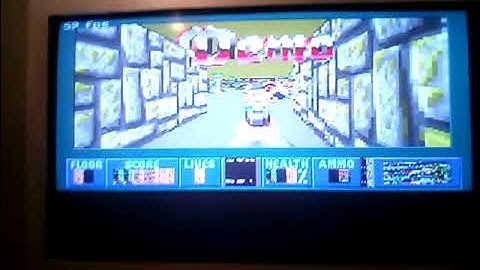 Amiga Wolfenstein 3D Demo