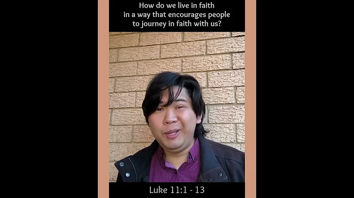 How do we live in faith in a way that encourages people to journey in faith with us?