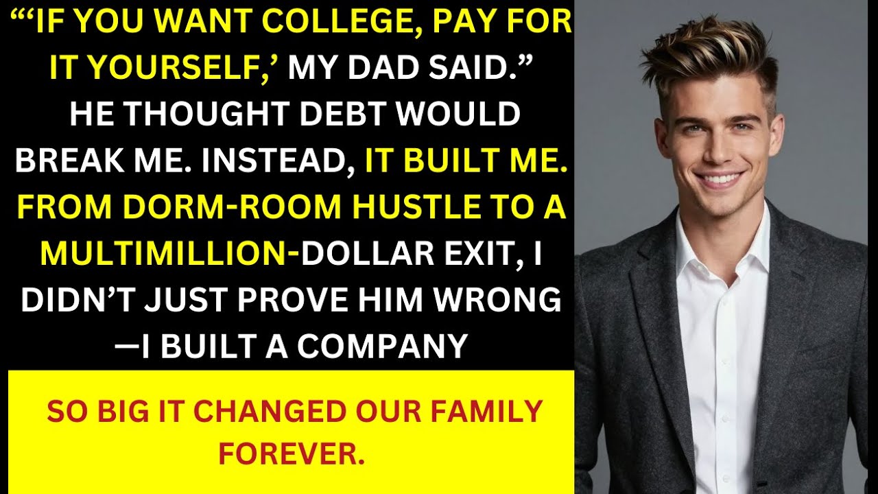 My Dad Refused to Pay for My College — So I Built a Company That Could Buy His