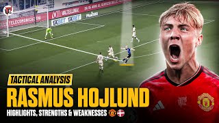 Rasmus Hojlund: Man Utd & Ten Hag's Perfect Striker?  | Highlights, Strengths & Tactical Analysis