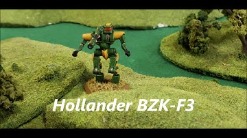 Battletech: Hollander BZK-F3  Mercenary Commanders Thoughts From The Inner Sphere Episode 182
