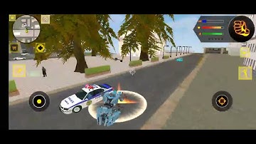 robot shark 2 by naxeex open world full action gameplay - Android