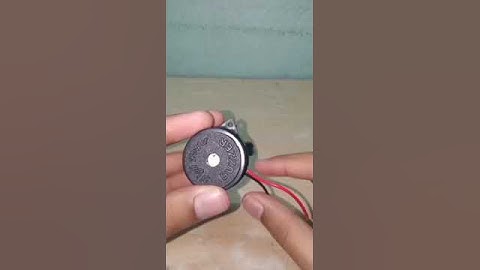 12v Dc Buzzer