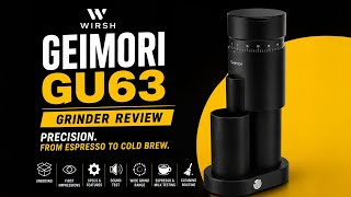 This Grinder Does EVERYTHING?! | Geimori GU63 Full Review