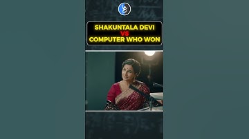🔢 Shakuntala Devi vs Computer – Who Won the Math Battle? 🧠#ytshorts #math #calculator #tricks