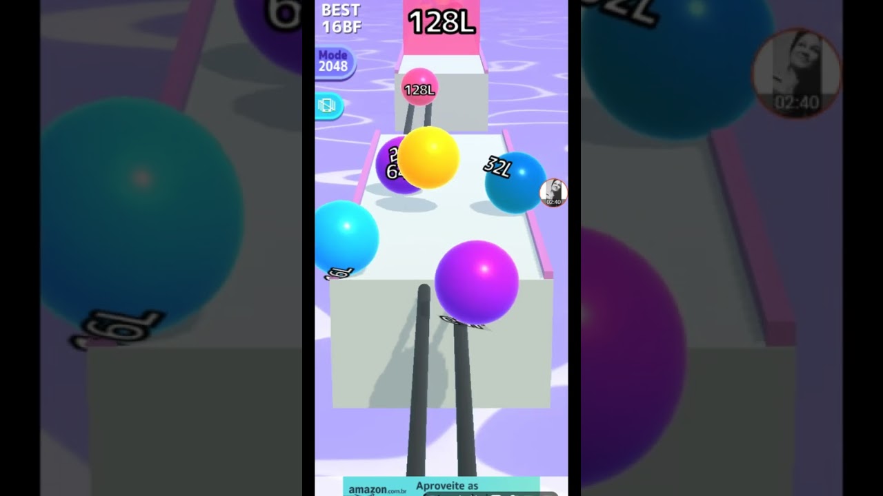 Part 1 Of Ball Run 2048 - 4096 LILLION