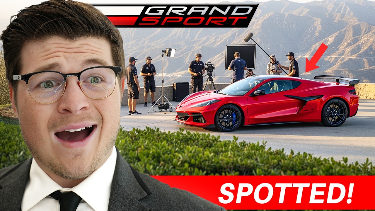 *ОБЯЗАТЕЛЬНО ПОСМОТРИТЕ* НОВЫЙ CORVETTE GRAND SPORT ЗАМЕЧЕН ПЕРЕД ПРЕЗЕНТАЦИЕЙ!