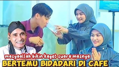 reaksien prank sholawat ‼️ronansaeful Goban//Bertemu bidadari di cafe
