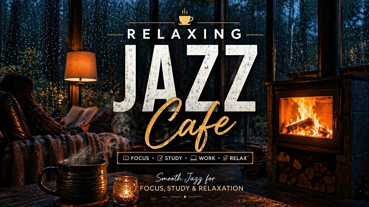 Cozy Jazz Cafe - Relaxing Jazz Music for Work, Study & Deep Focus (1 ...