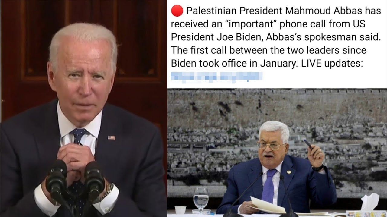 Palestinian President Mahmoud Abbas has released an important phone call from US president Joe Biden