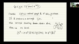 KAIST Extremal graph theory 1-17 Counting lemma, removal lemma and 6,3 theorem