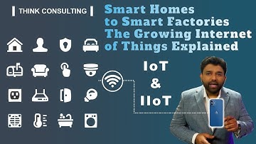 Smart Homes to Smart Factories The Growing Internet of Things Explained. #IoTExplained,#DigitalWorld