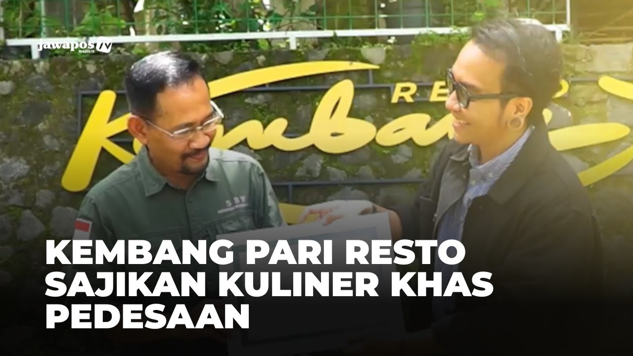 KOTA MADIUN - Kembang Pari Resto Sajikan Kuliner Khas Pedesaan