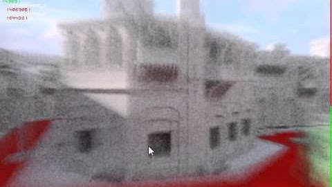 Real-time GPU path tracing: color bleeding test