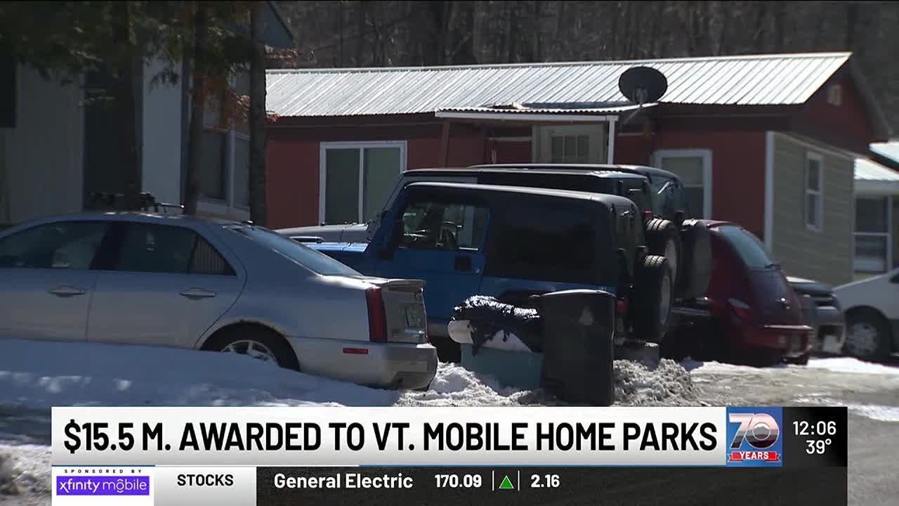 15.5M awarded to Vt. mobile home parks for infrastructure upgrades
