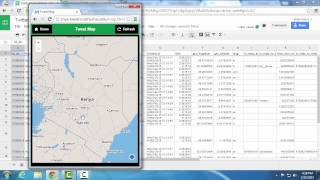 Brian Geyer | Kenya-Tweet: (Almost) Real-Time Geospatial Tweet Mapping | MSU LOCUS screenshot 2
