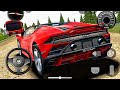 New Indian Cars Simulator 3D - Red Lamborghini Huracan Driving Gadi Wala Game 2026 Android Gameplay