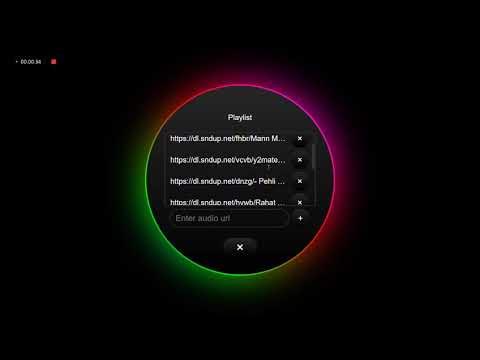 😱 MP3 player using html css javascript - YouTube