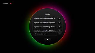 😱 MP3 player using html css javascript