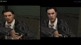 Max Payne 2: The Fall of Max Payne - Xbox vs PS2 - Comparison