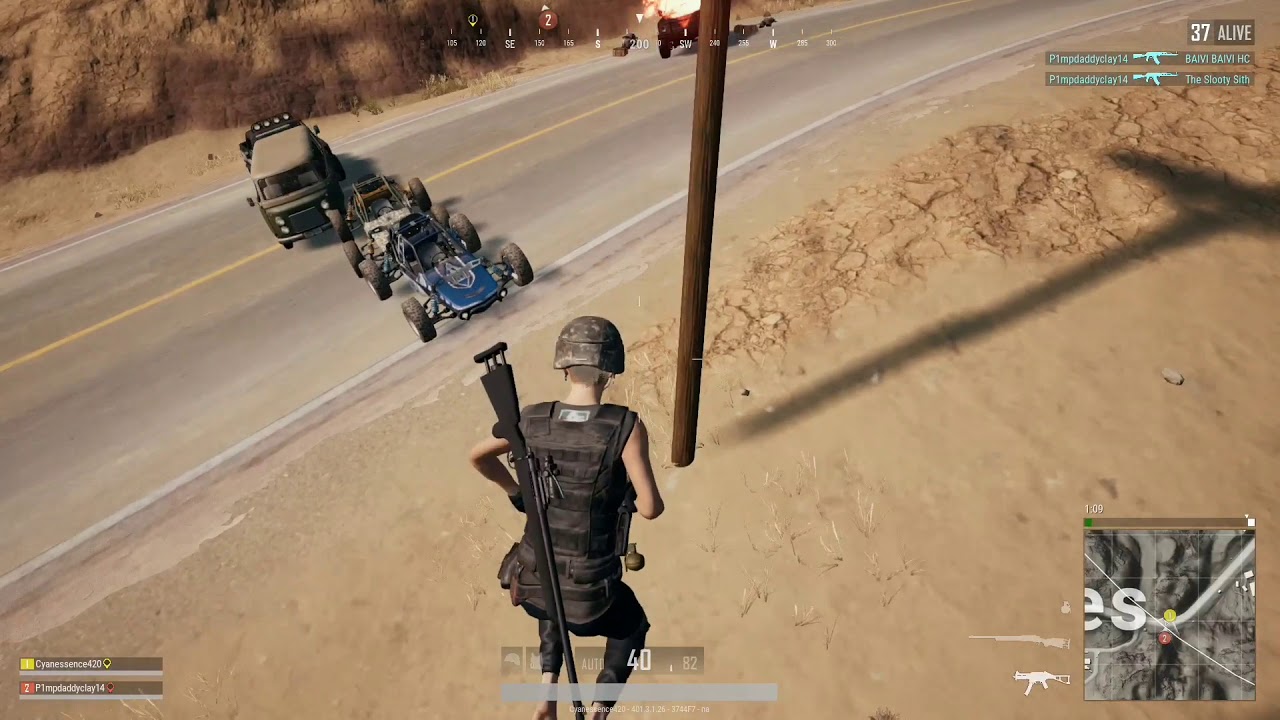 PUBG Bridge block epic/wtf moments and fails