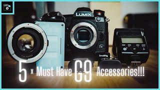 MUST HAVE Accessories For Your Panasonic G9!!! My Top 5 (Plus Bonus)