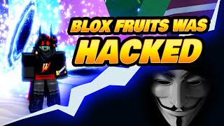 Blox Fruits Just Got HACKED #update18 #devilfruit #bloxfruits #roblox