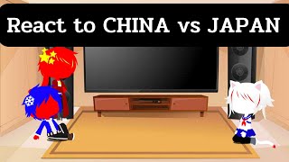 Countryhuman react to CHINA vs ANIME. ( gacha club )
