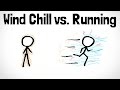 Should you walk or run when its cold