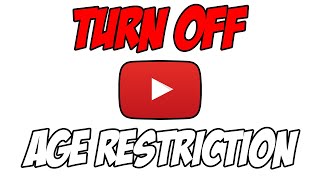 how to turn off age restriction on youtube 🔞| 100% working new method 2020|