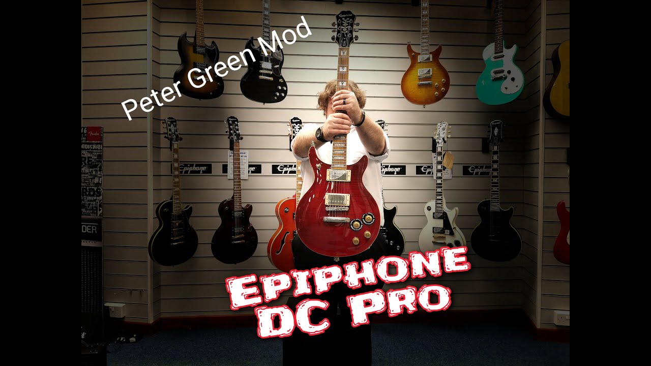Epiphone DC Pro Electric Guitar | Black Cherry | Ex Display